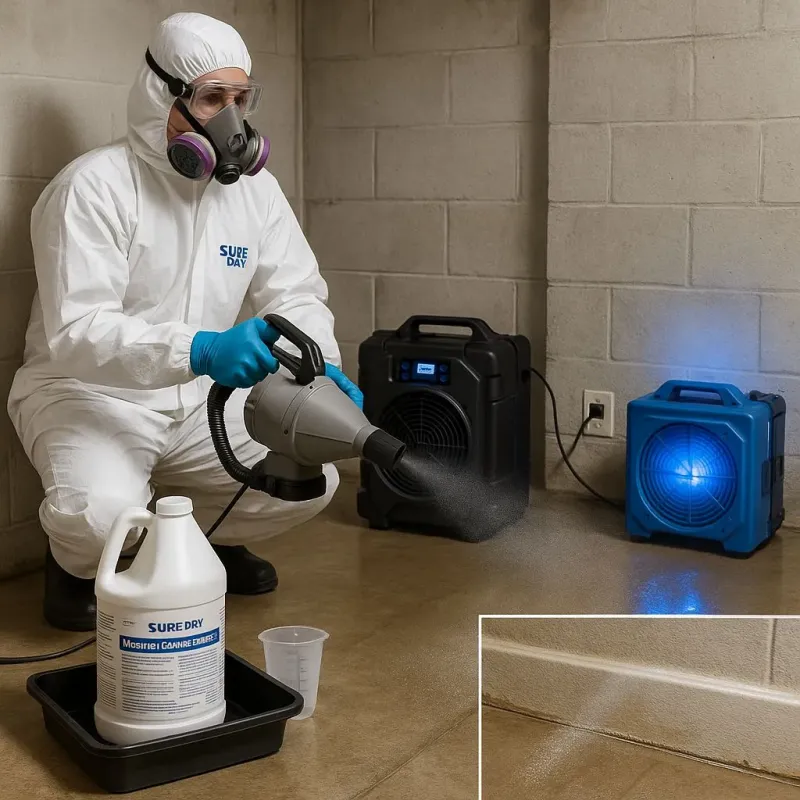 Sanitization and Odor Removal process in Williston, VT