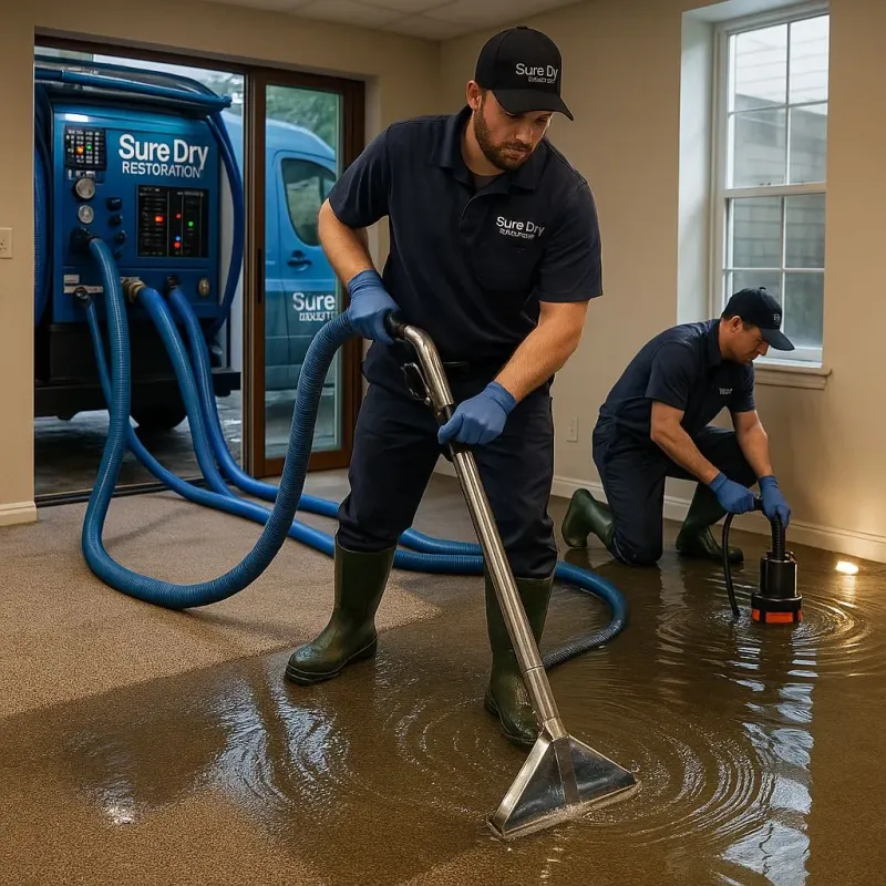 Water Extraction and Removal process in Williston, VT